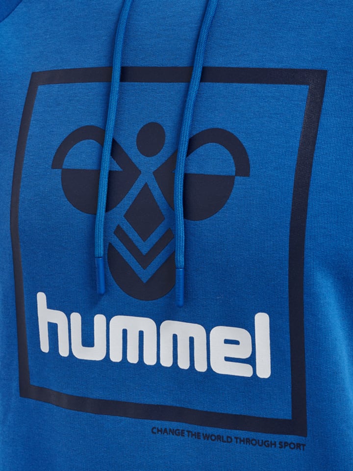 Hummel Hummel Verstellbare Taille Kapuzenpullover Raglanärmel Hmlisam Herren in TRUE BLUE günstig kaufen