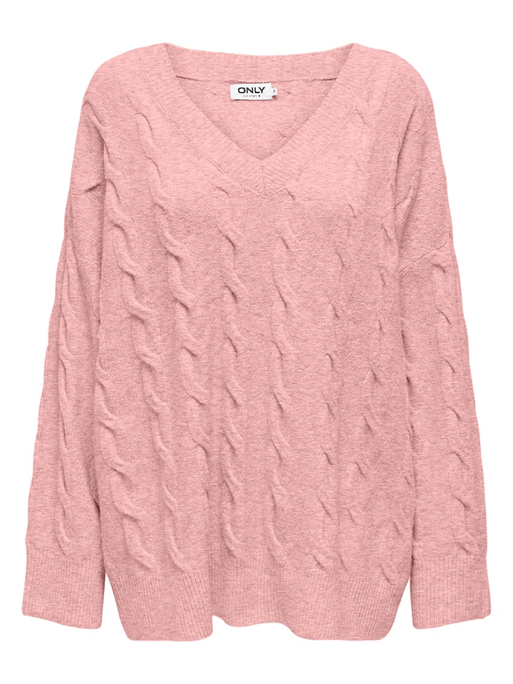 ONLY Pullover in Rosa günstig kaufen