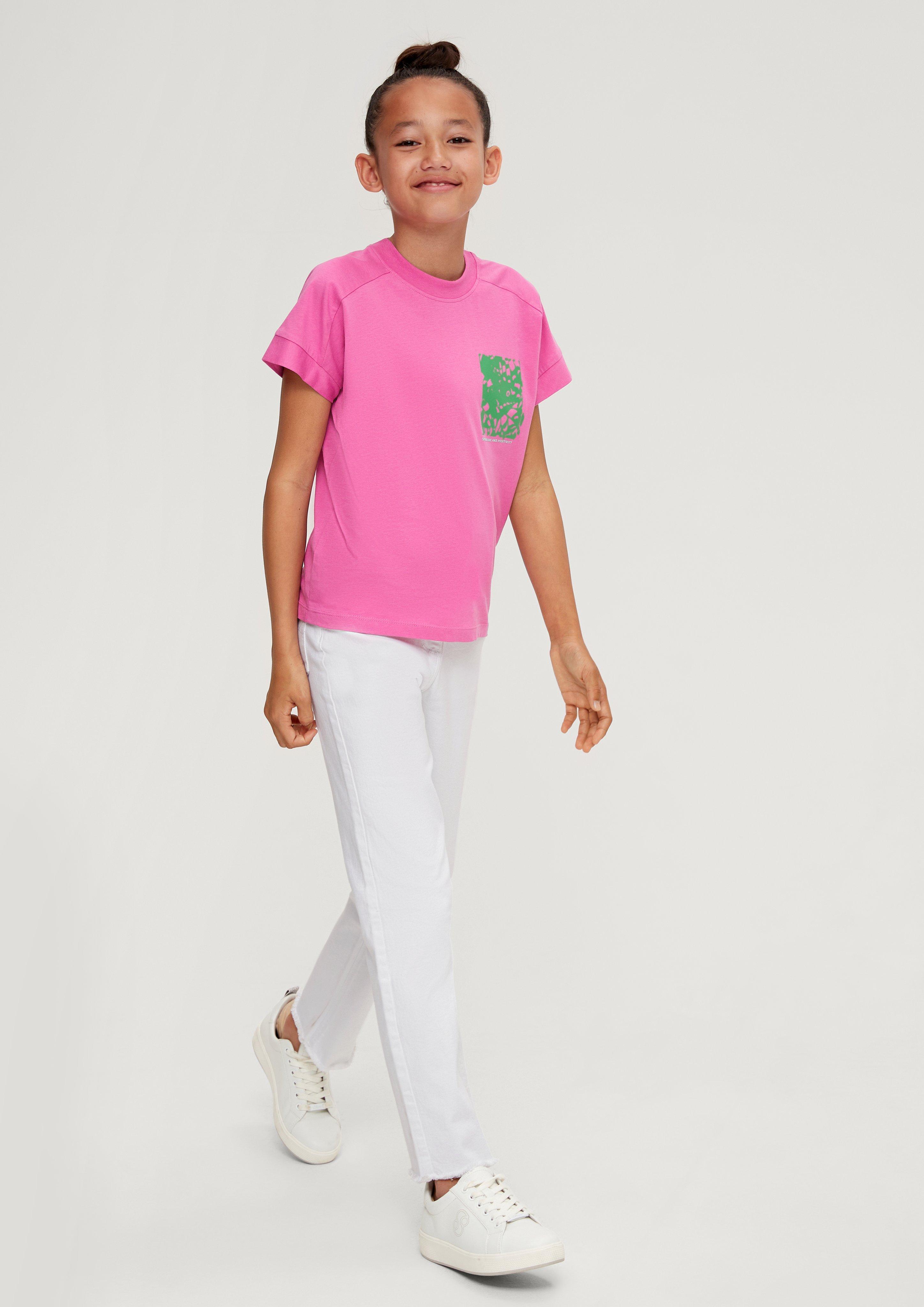 Cropped-Jeans / Regular Fit / Mid Rise / Straight Leg  2130157-0100