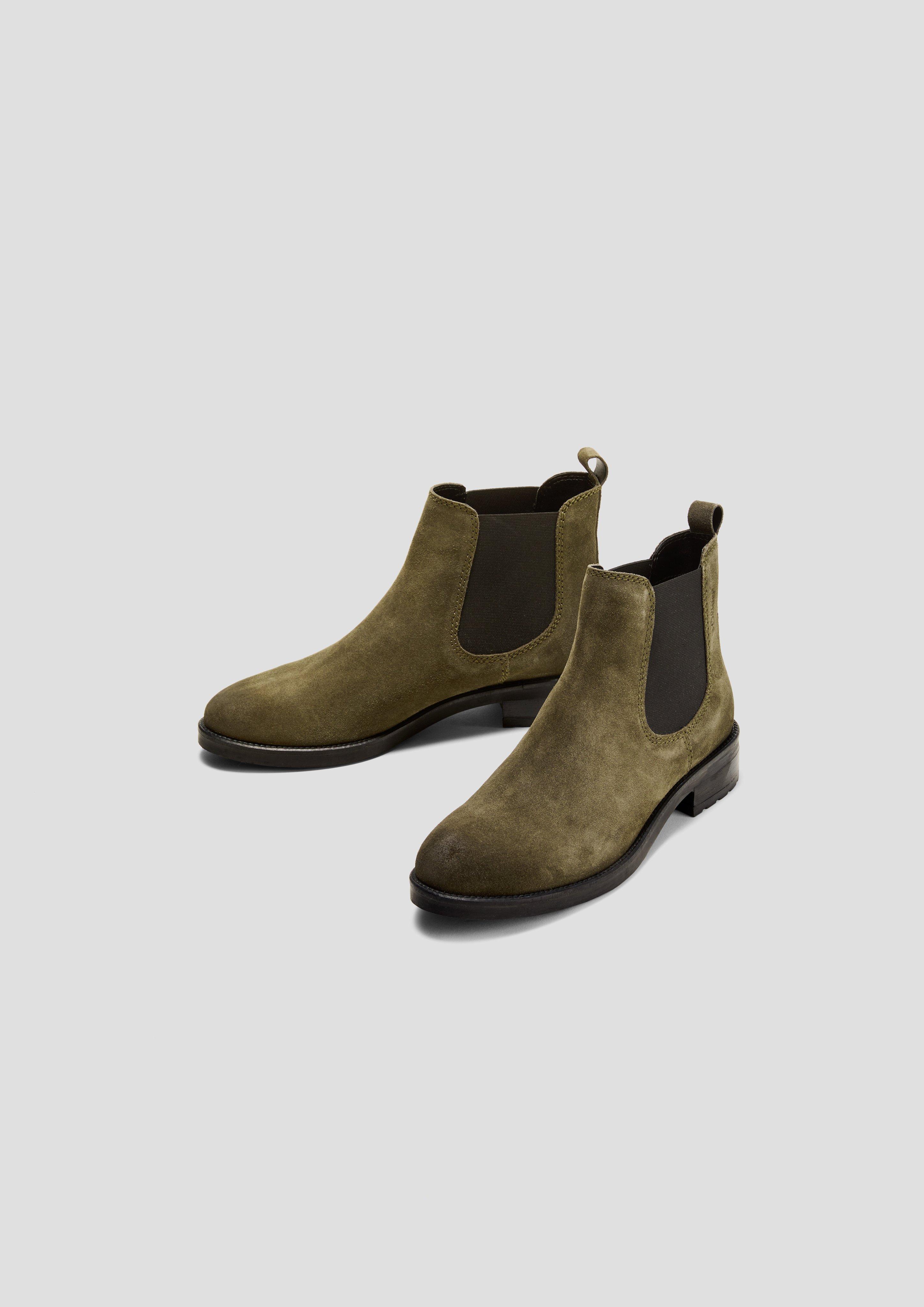 Wildleder Chelsea Boots  6008296-701