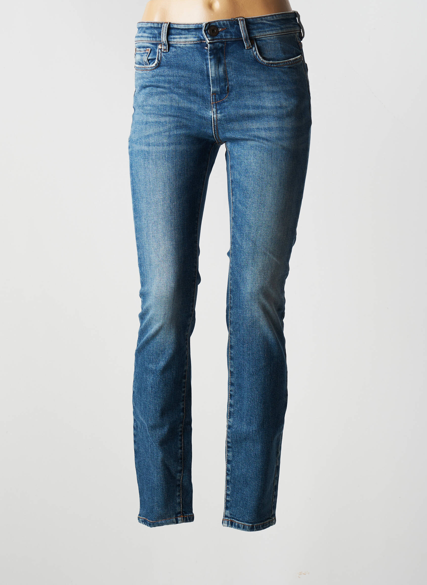 Weekend Maxmara Jeans Skinny Femme couleur bleu