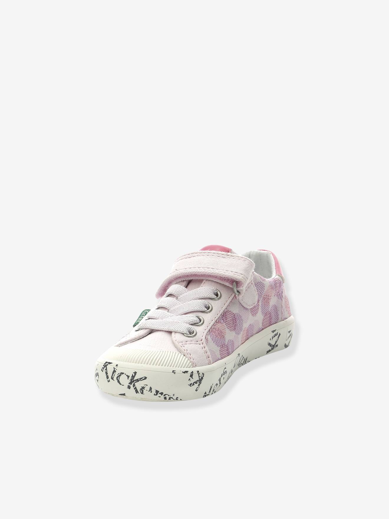 Kickers Mädchen Sneakers GODY GOLD KICKERS - weiß getupft
