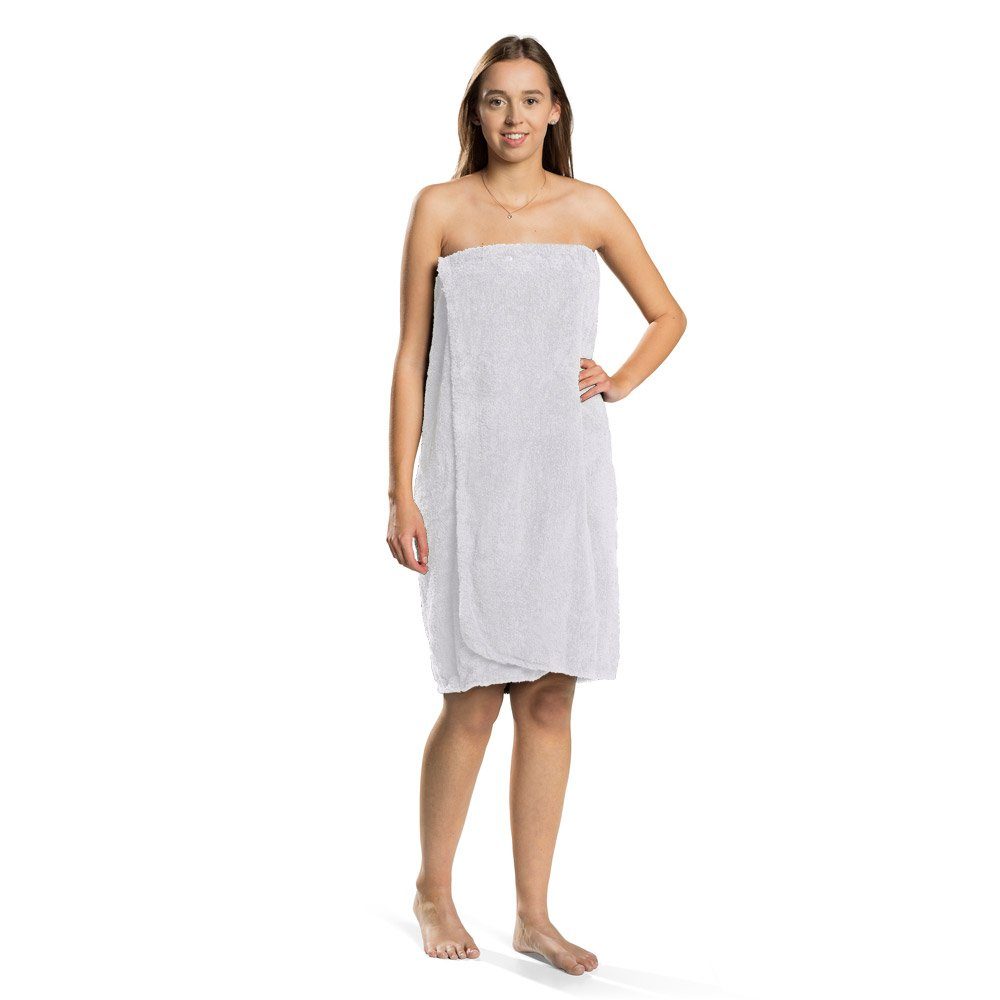Lanudo Saunatuch Lanudo® Damen Saunakilt Pure Line, 100% Baumwolle, 400g/m, antibakteri