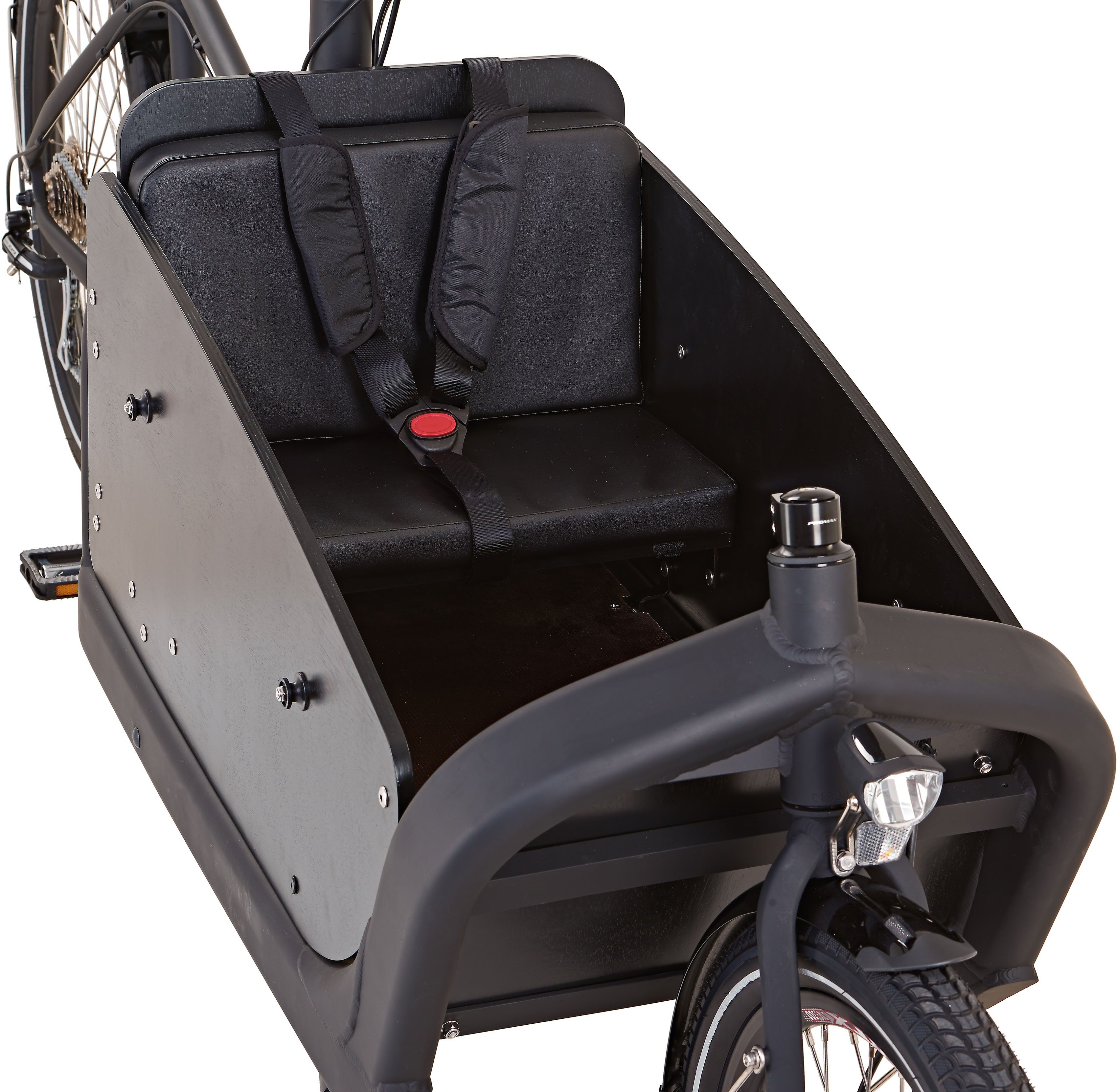 Prophete E-Bike CARGO Plus 22.ETL.10, 8 Gang Shimano Acero Schaltwerk, Kettenschaltung, Mittelmotor, 630 Wh Akku