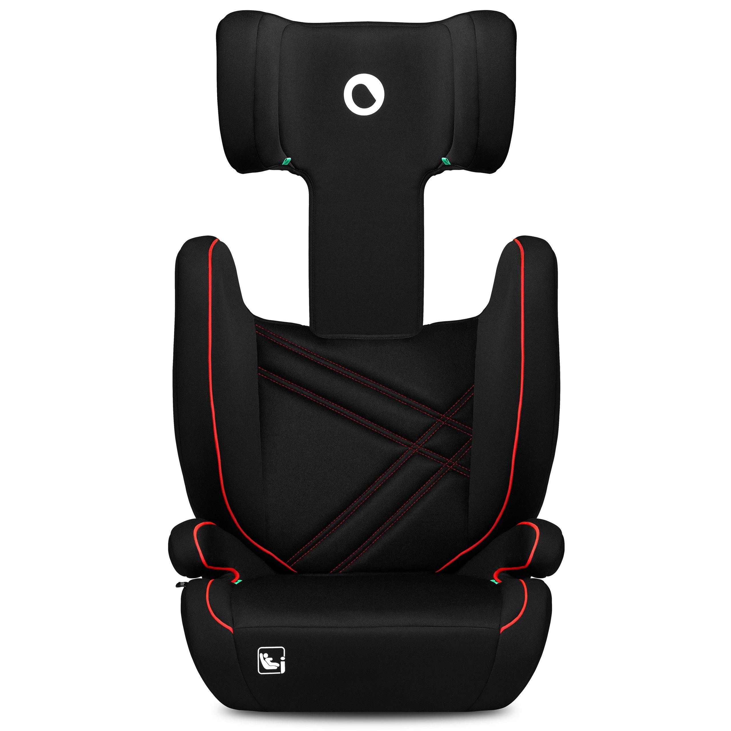 lionelo Autokindersitz HUGO I-SIZE, ab: ab 4 Jahre, bis: bis 12 Jahre, ab: 15,00 kg, bis: 36,00 kg, (Set), i-Size / ISOFIX oder Autogurte / 15-36kg