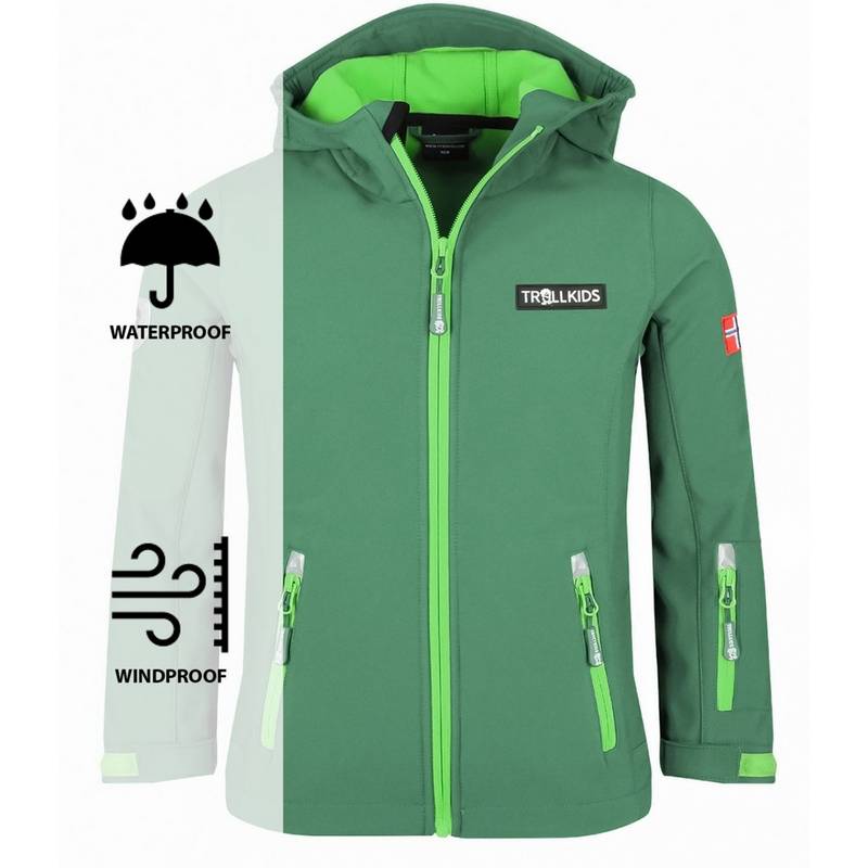 Trollkids Oslofjord Softshelljacke Kinder