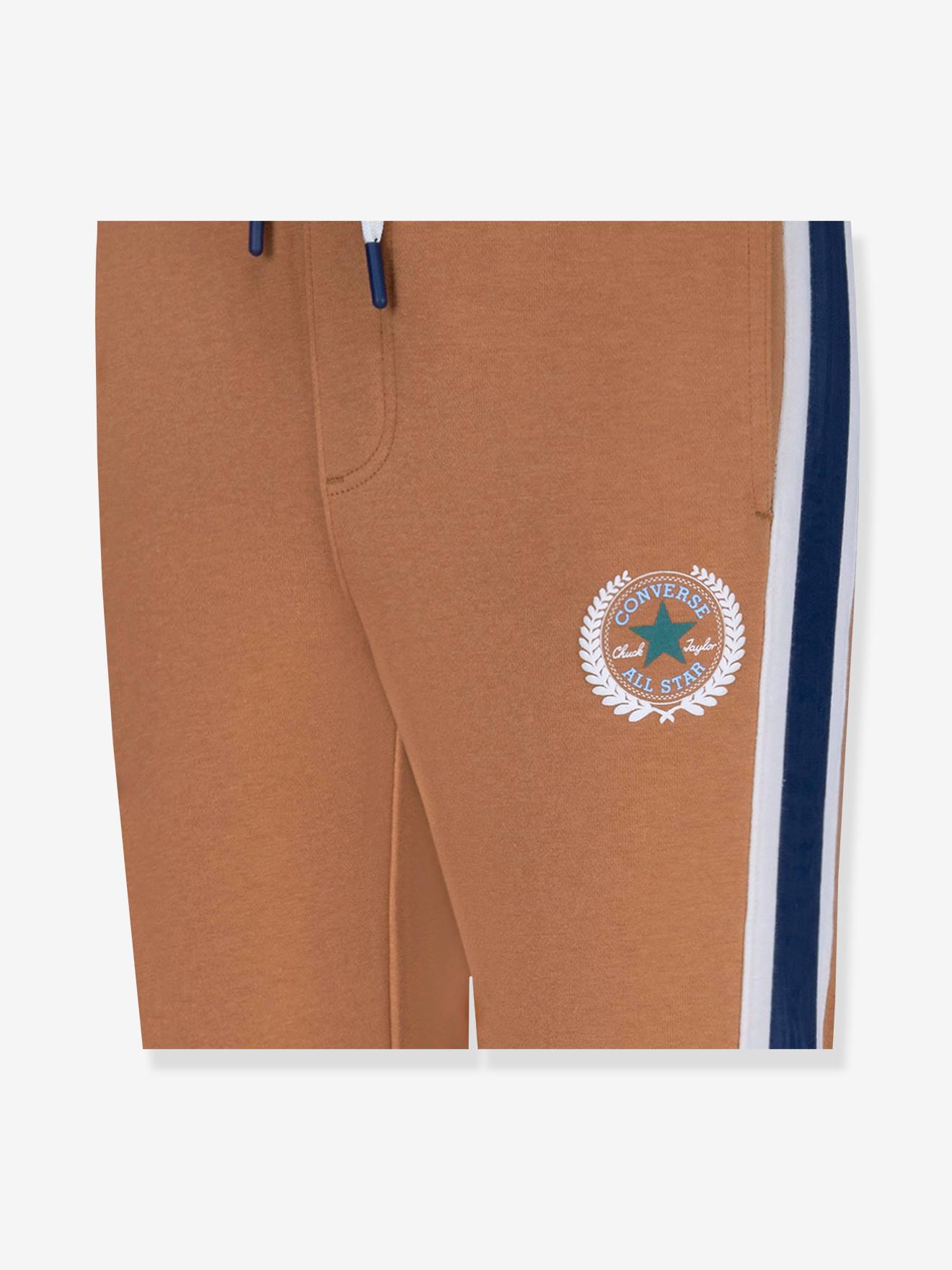 Converse Jungen Jogginghose mit Kontraststreifen CONVERSE - hellbraun