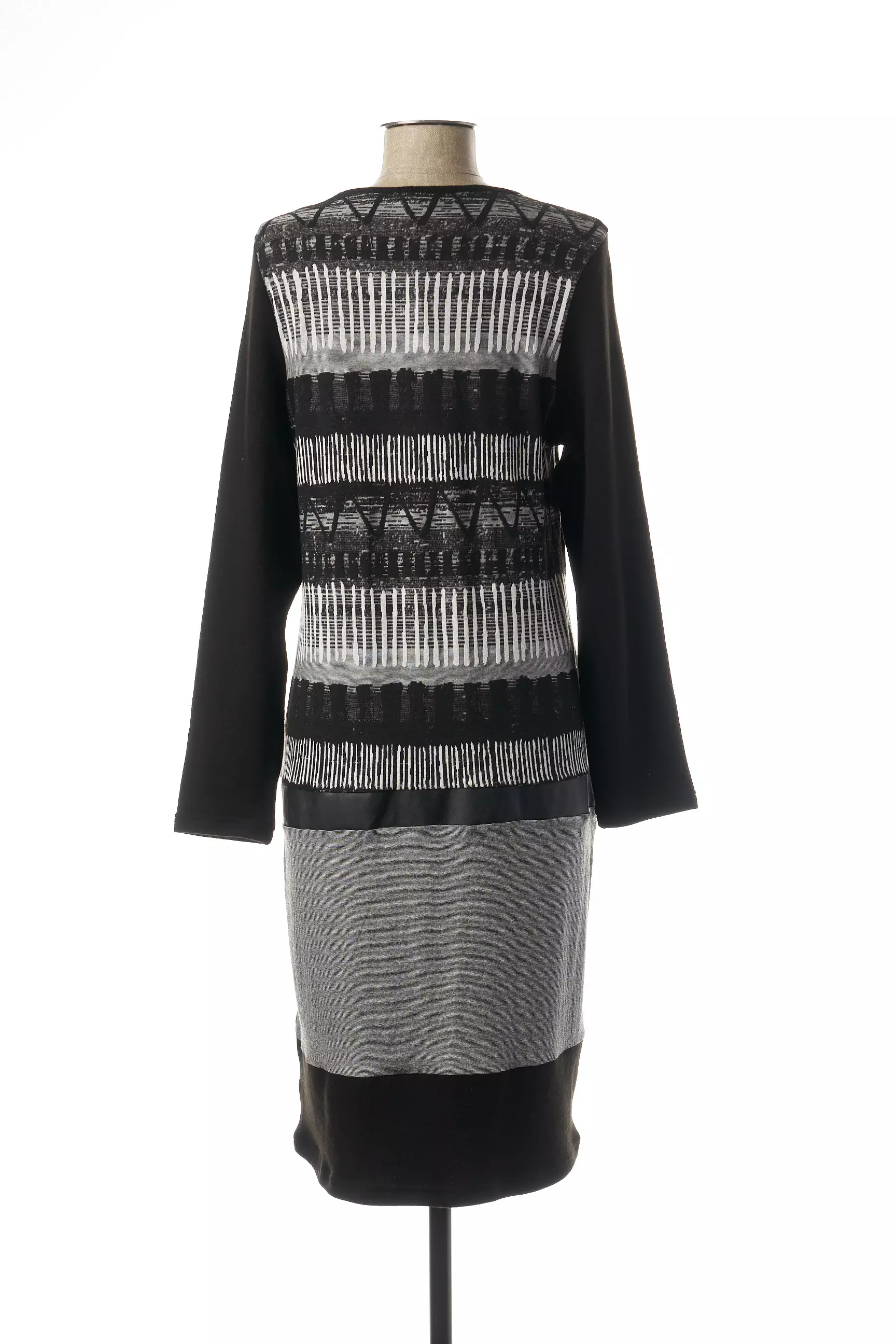 Griffon Robes Mi Longues Femme couleur noir