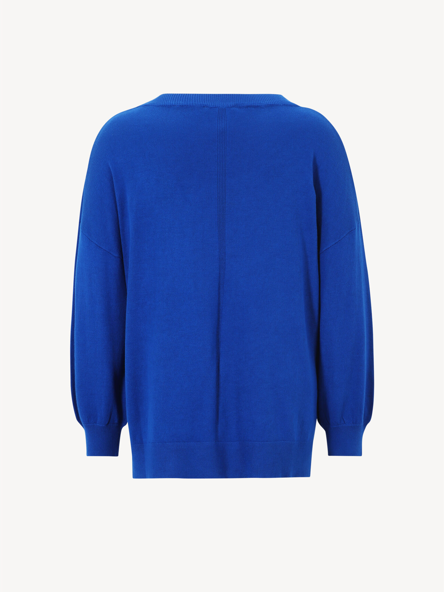 Pull-over en tricot - bleu