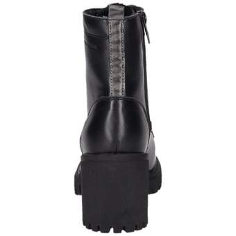 Tom Tailor Schnürstiefelette in schwarz