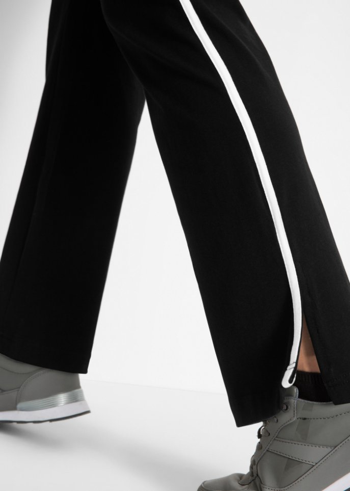Shirthose aus Stretchmaterial, gerade geschnitten
