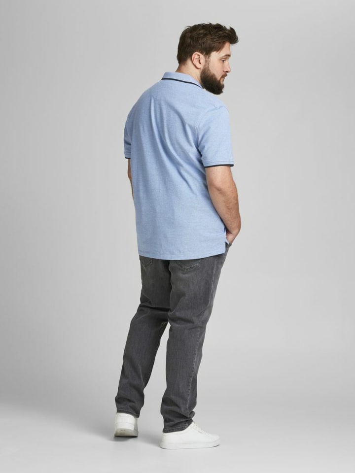 JACK & JONES PLUS Poloshirt in Bright Cobalt 1 günstig kaufen