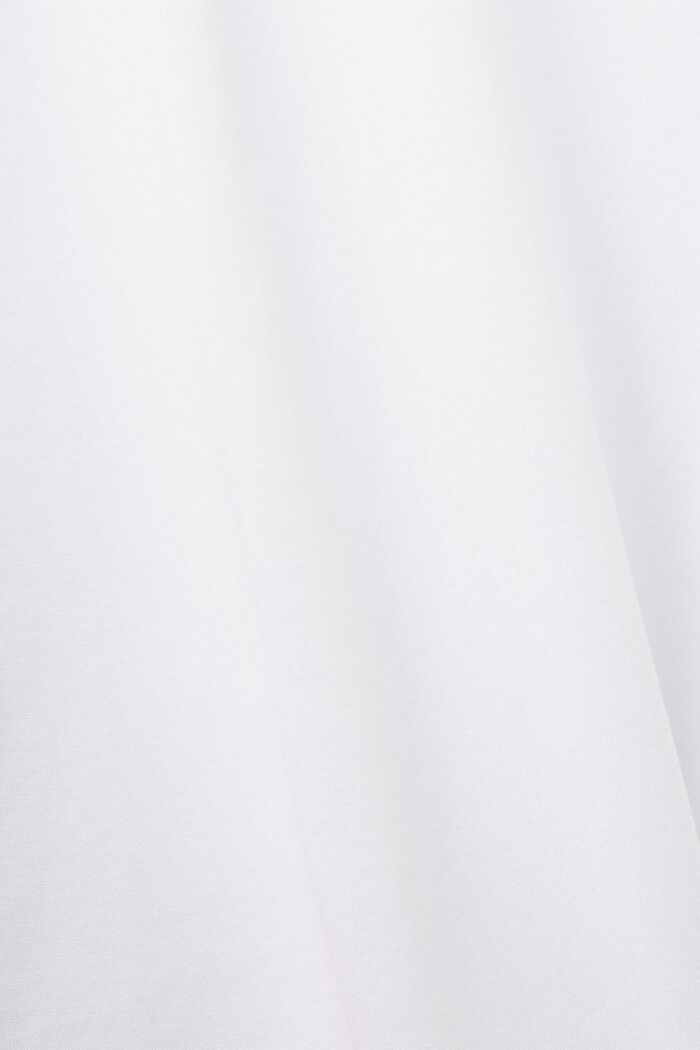 Rundhals-T-Shirt aus Jersey, 100 % Baumwolle