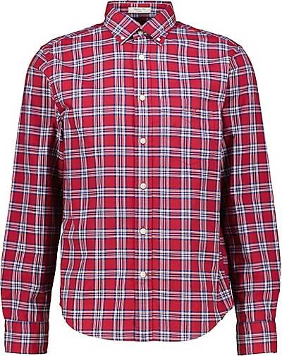 GANT Herren Hemd REG UT ARCHIVE OXFORD CHECK SHIRT Regular Fit Langarm
