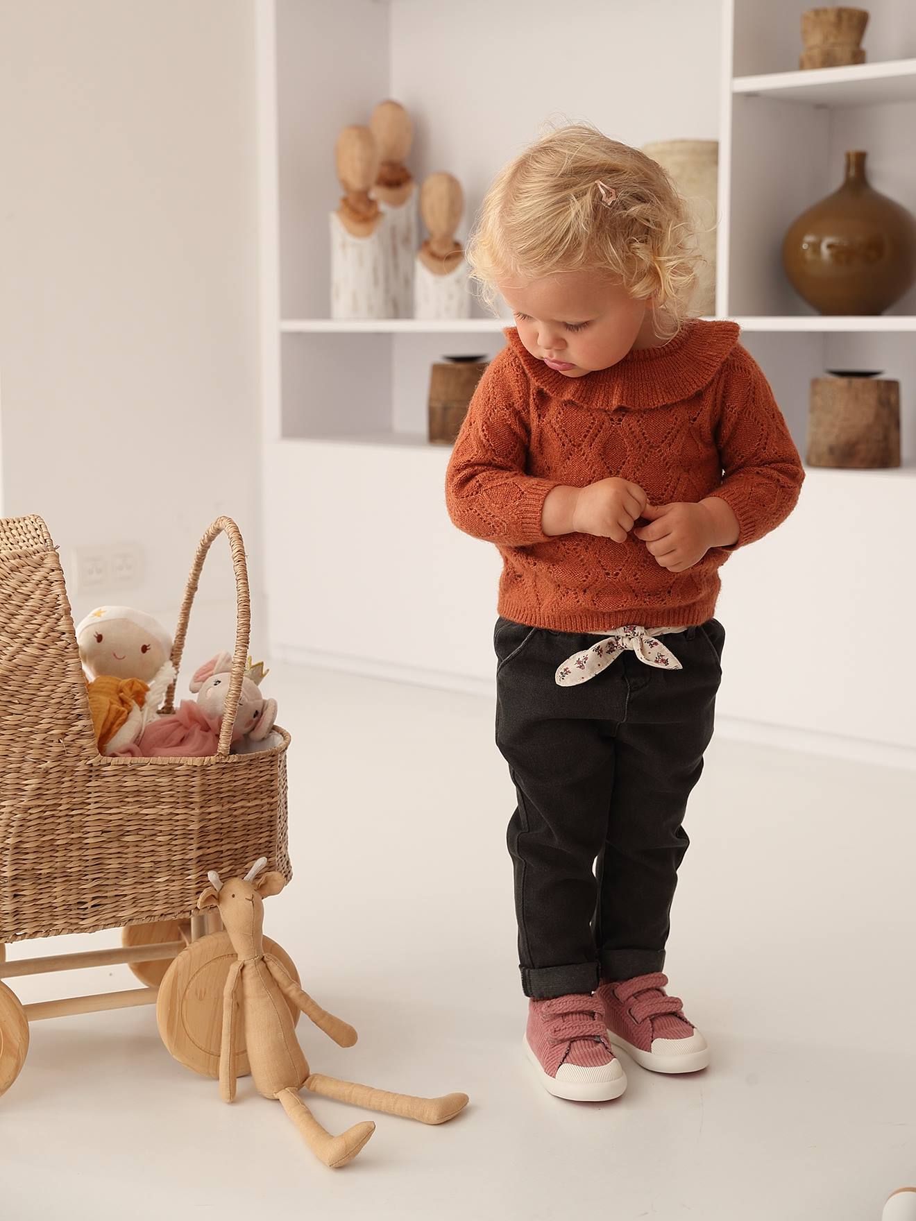 Vertbaudet Baby Pullover - rost