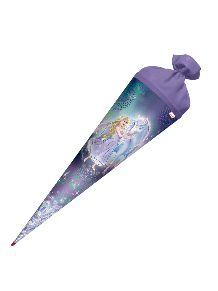 ROTH Schultüte groß Königin im Eis 70 cm, Glitter in Blau günstig kaufen onesize