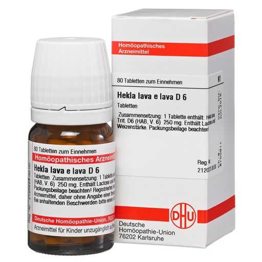 HEKLA lava e lava D 6 Tabletten  80 St  Tabletten