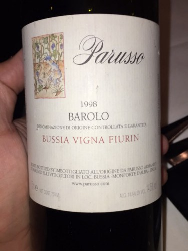 ParussoBarolo Bussia Vigna Fiurin 2009