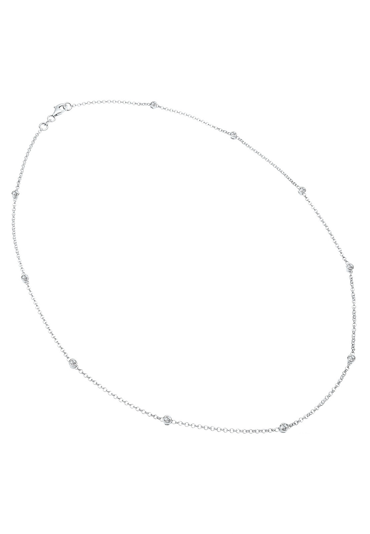 Elli Femmes Solitaire with Crystal and Argent Sterling 925