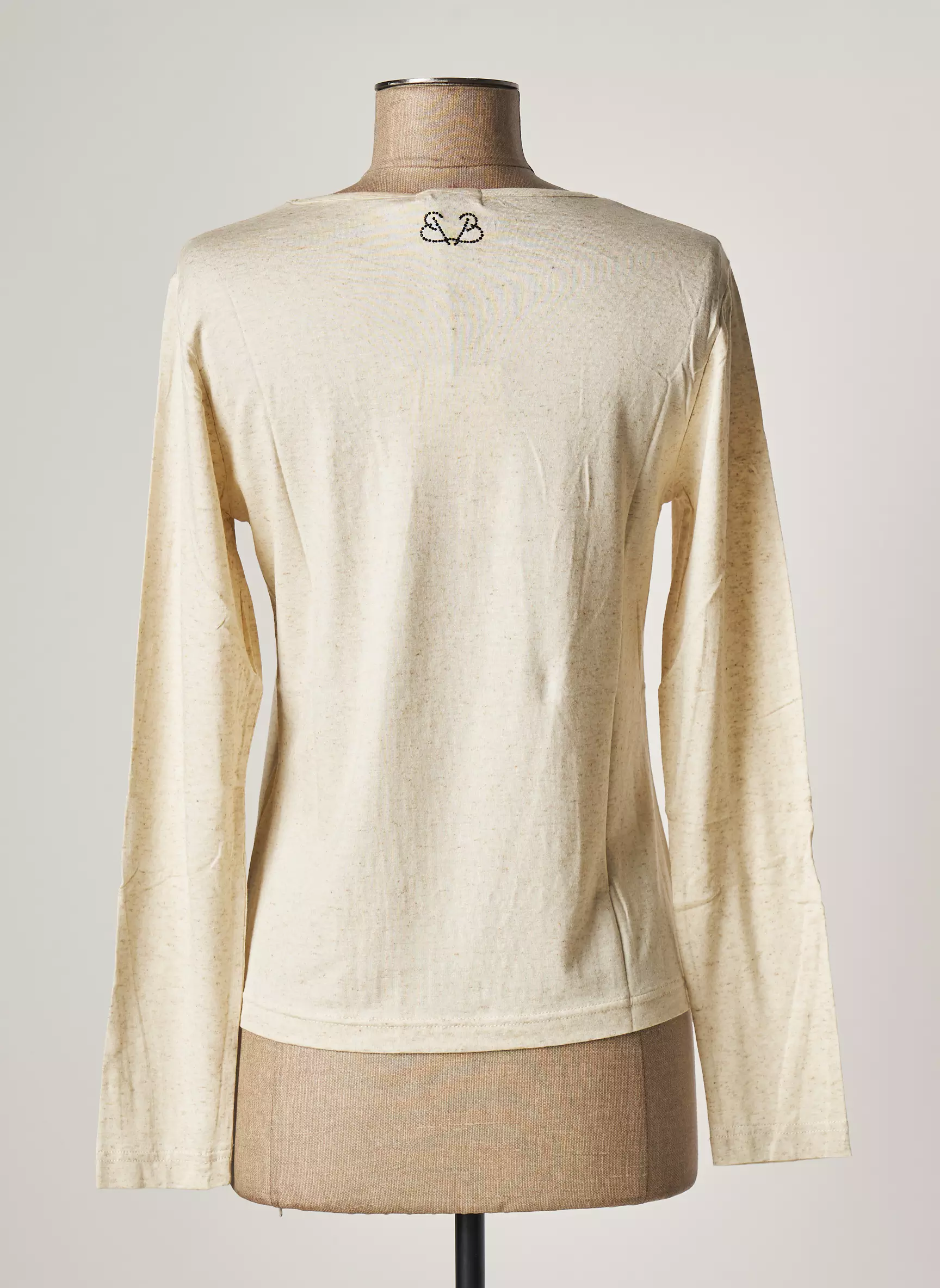 Paul Brial Tshirts Femme couleur beige