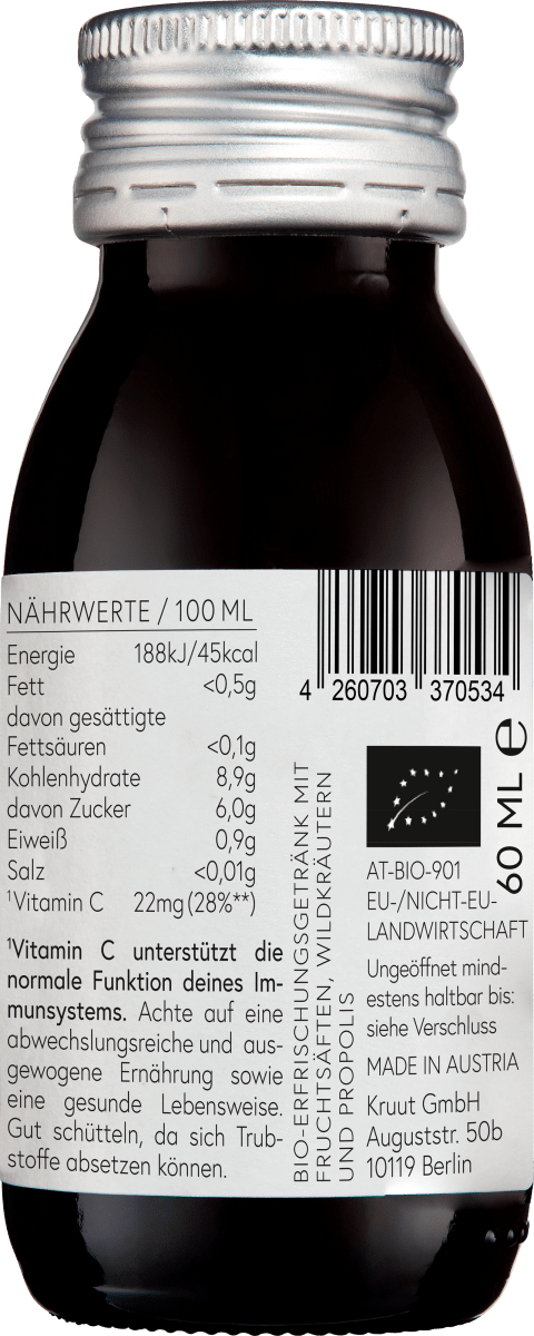 Immun Wildkräuter-Shot, 60 ml
