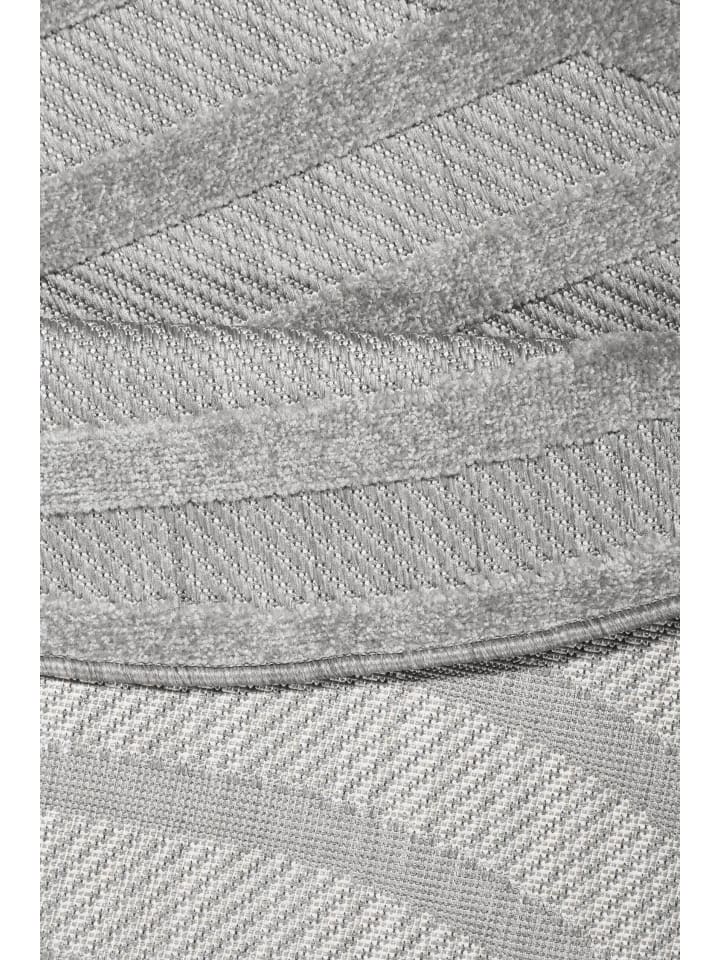 ESPRIT Outdoorteppich Spirit in grau günstig kaufen 120 cm rund