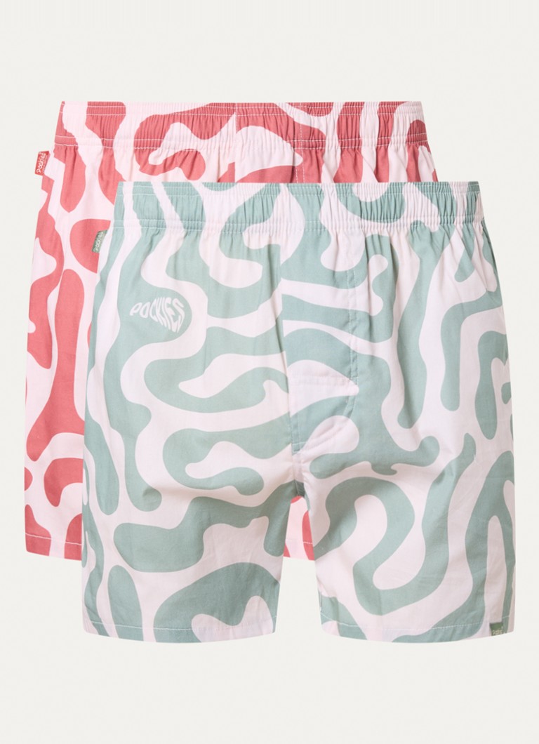 Pantaloni scurți boxer Pockies din bumbac organic (pachet de 2)