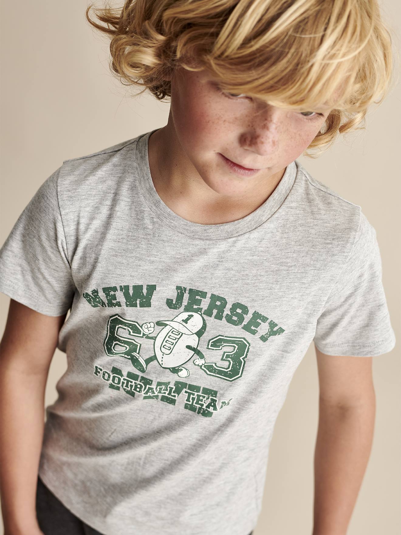 Vertbaudet Jungen Sport T-Shirt BASIC Oeko-Tex - blau