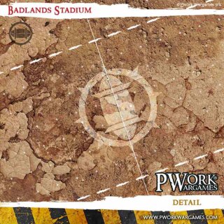 Neoprene Mat: Badlands Stadium 2,4` × 3' (73x92cm)