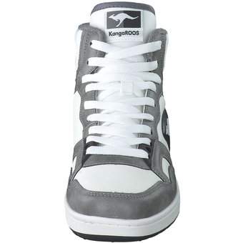 KangaROOS K-Slam Point Mid Sneaker in grau