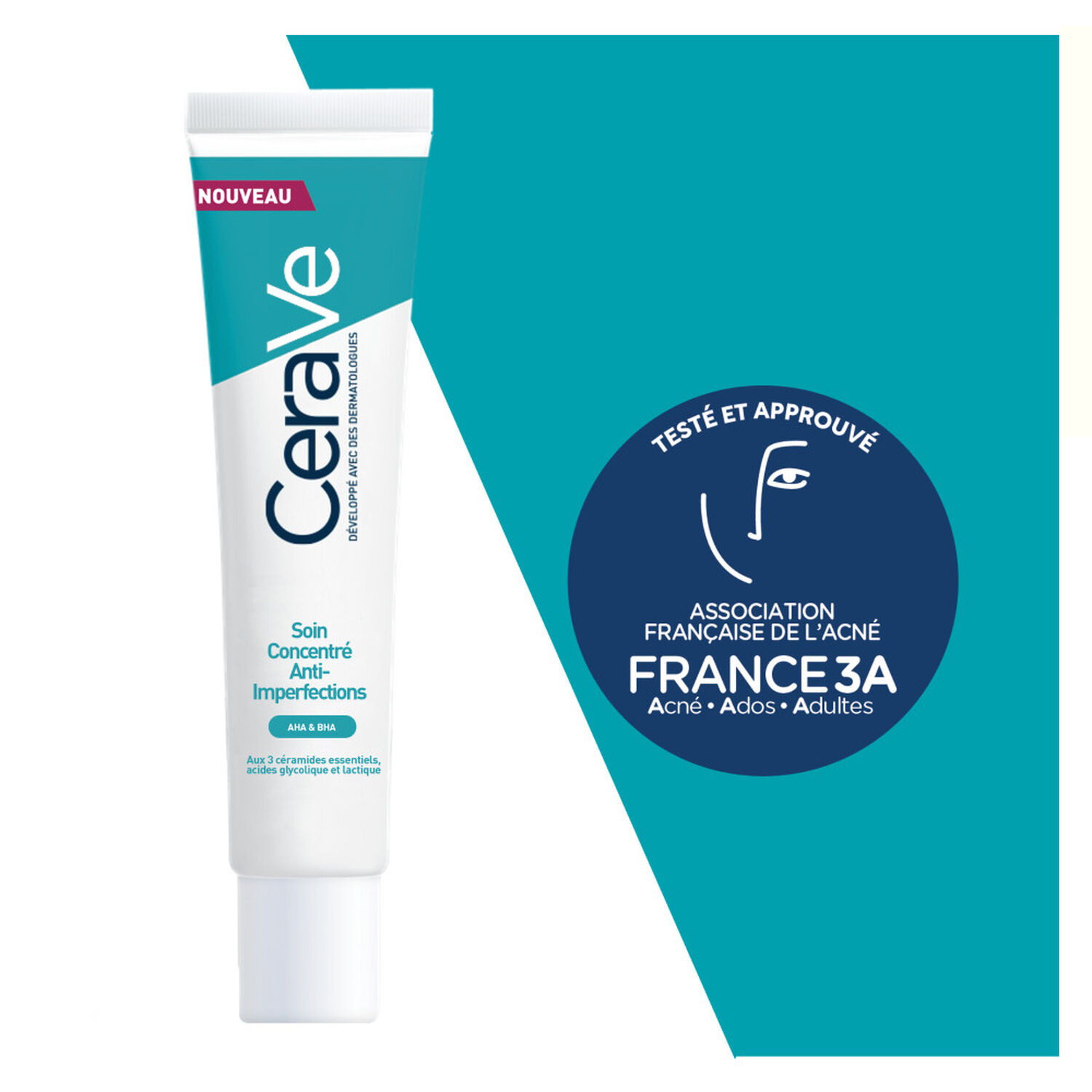 Cerave Concentré Anti-Imperfections Soin de Nuit pour Peaux à Imperfections 40 ml