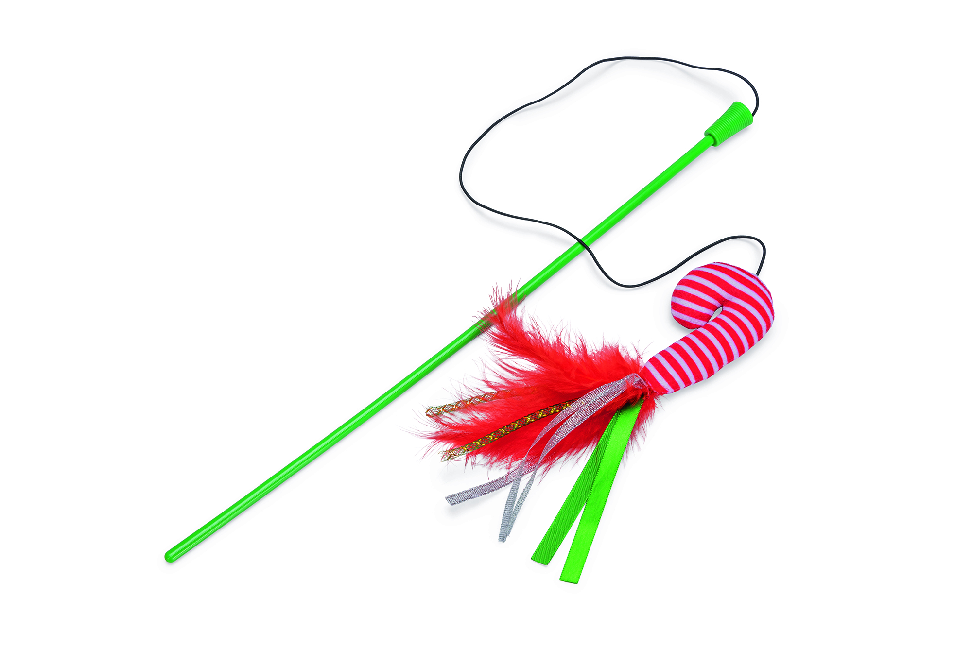 Beeztees Katzenangeln Beeztees Katzenangel Weihnachten Zuckerstange