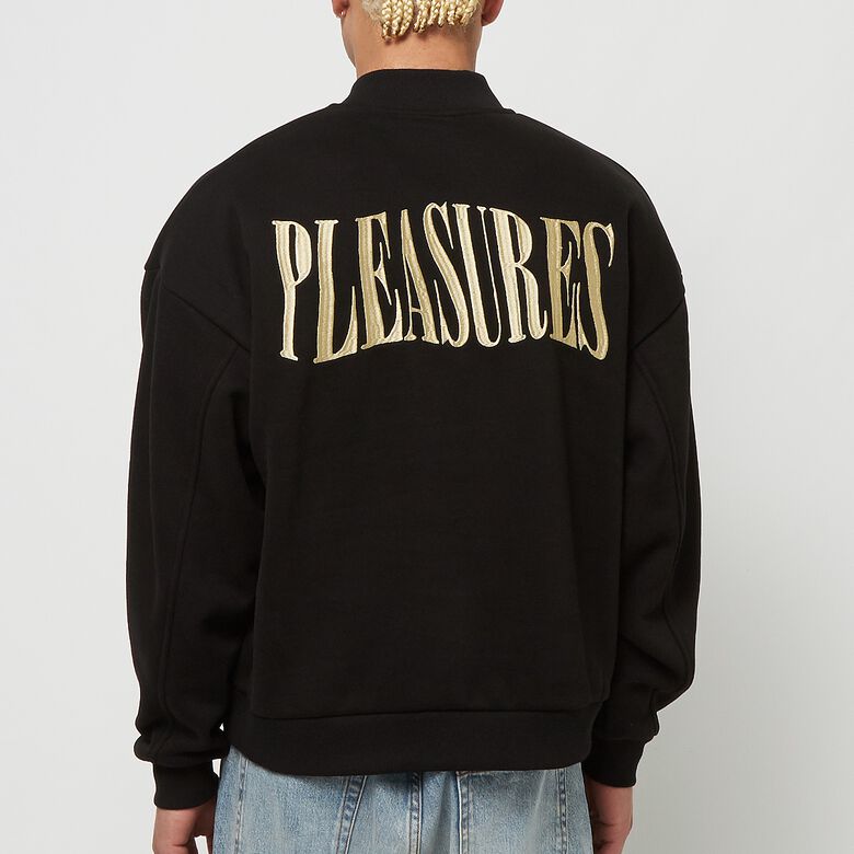 Pleasures Karat Quarter Zip Fleece Black