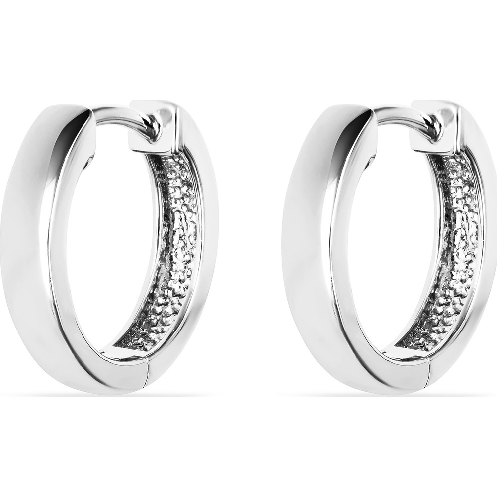 FAVS Créoles 925 Argent Boucles d'oreilles