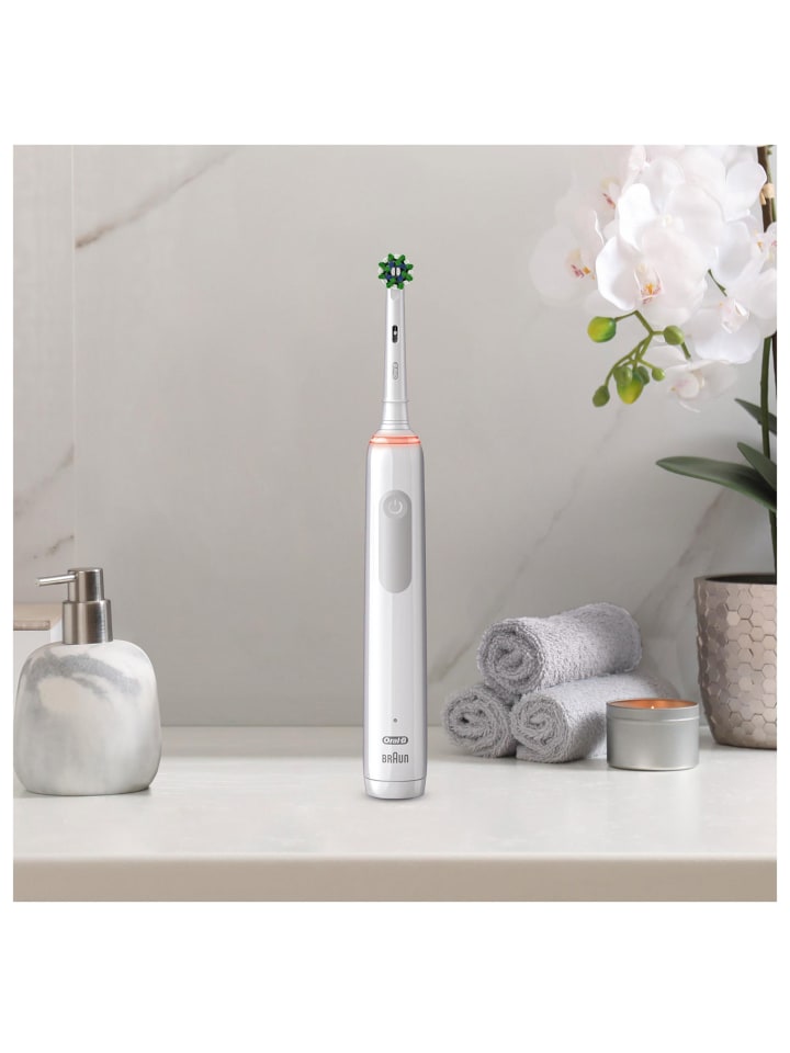 Oral-B Zahnbürste Pro 3 3900 weiß in Weiß günstig kaufen onesize