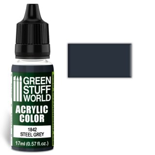 Acrylfarbe Steel Grey (17 ml)