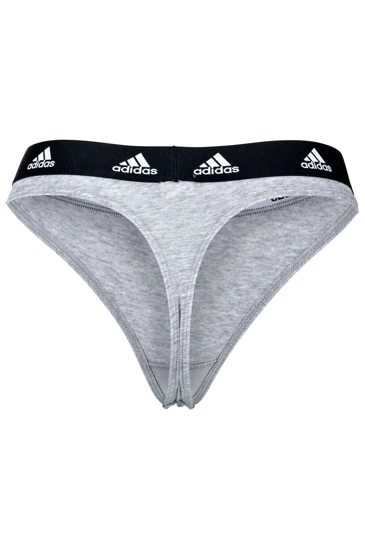 adidas  Damen Strings, 3er Pack - Thong 3PK, Unterwäsche, Cotton Stretch, Logo, uni