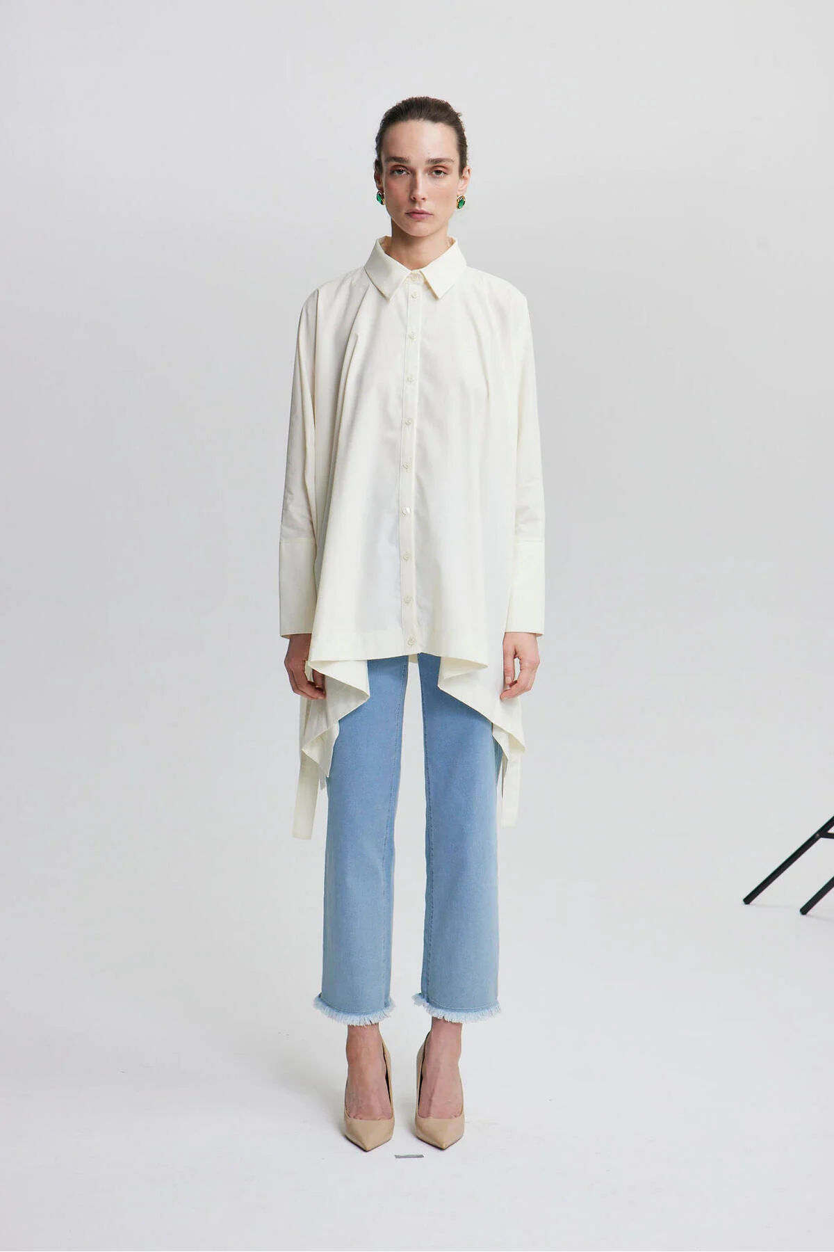 Touché Privé  OVERSIZED-HEMD MIT STREIFENDETAILLIERT