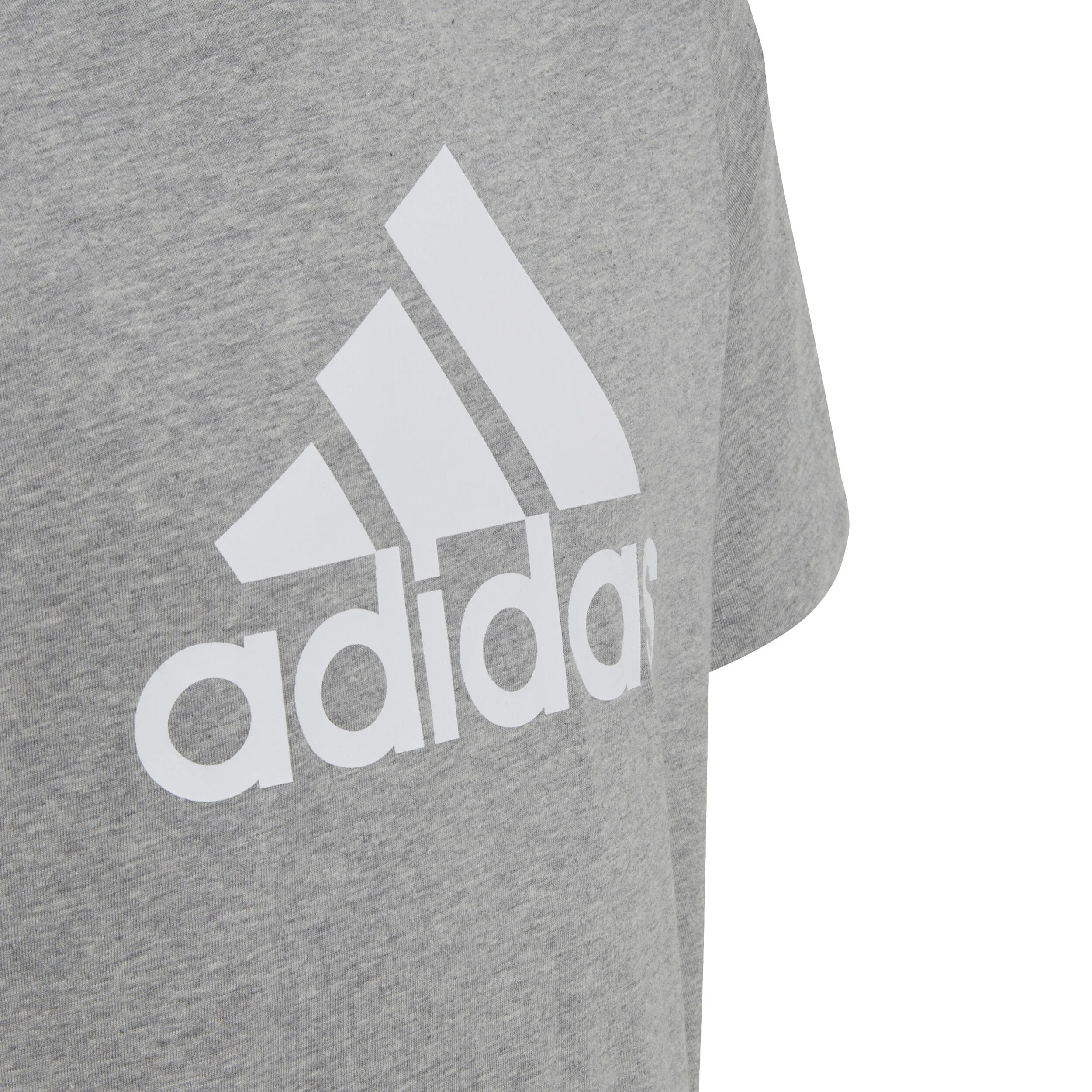 Essentials Big Logo Cotton T-Shirt Jungen - Hellgrau, Weiß