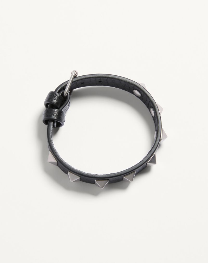 Pulseira de couro Rockstud