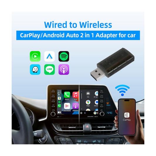 Adaptor TECHNNAX USB CarPlay pentru Android