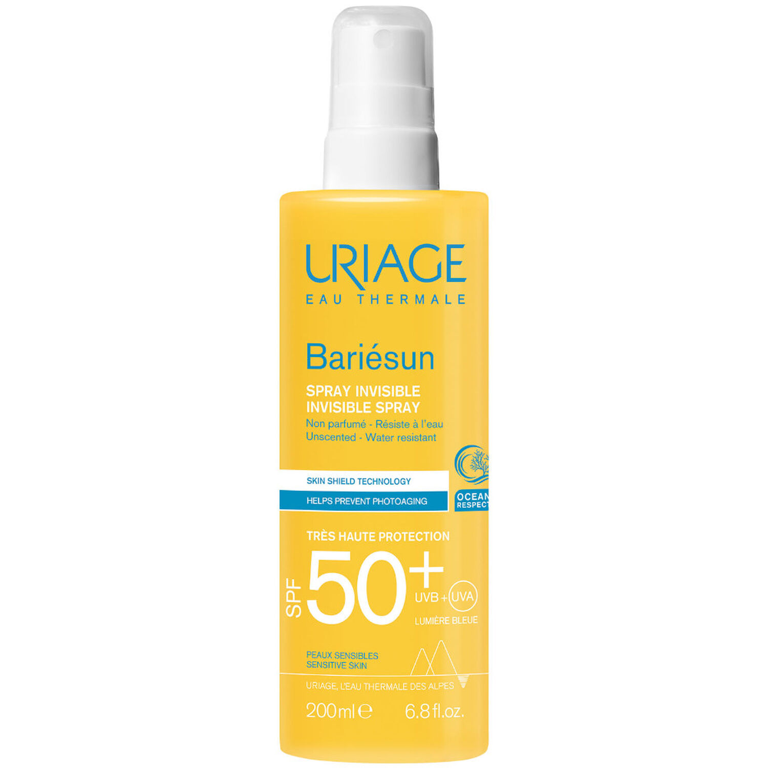 Uriage Bariésun SPF50+ Spray Invisible Non Parfumé 200 ml