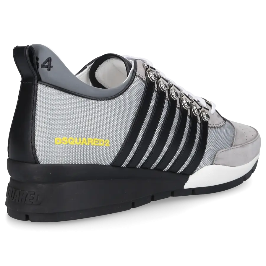 Dsquared2 - Sneaker low LEGENDARY Nubukleder Nylon - grau