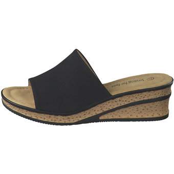 smiling for feet Pantolette in schwarz