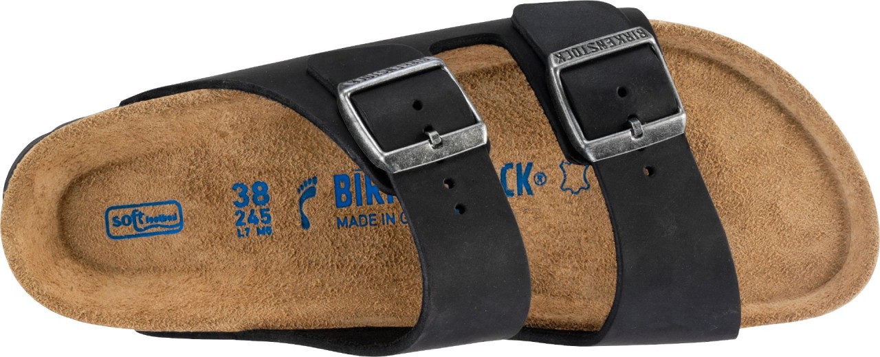 BIRKENSTOCK Pantoletten schwarz Arizona schwarz