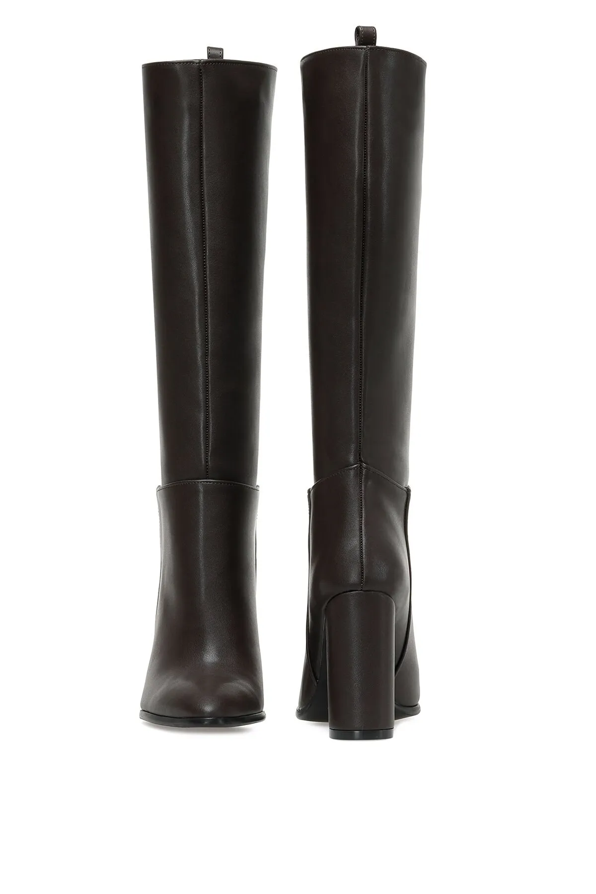 Nine West  Almıray 2pr braune Damenstiefel mit Absatz