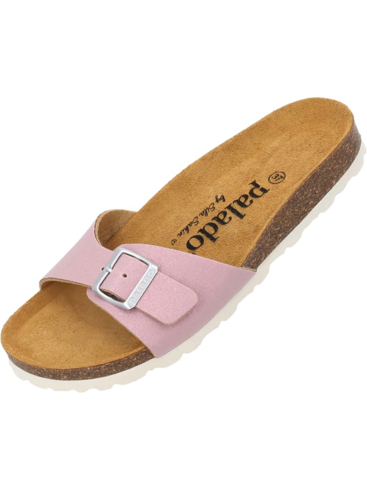 palado Pantoletten in pink glitzer günstig kaufen