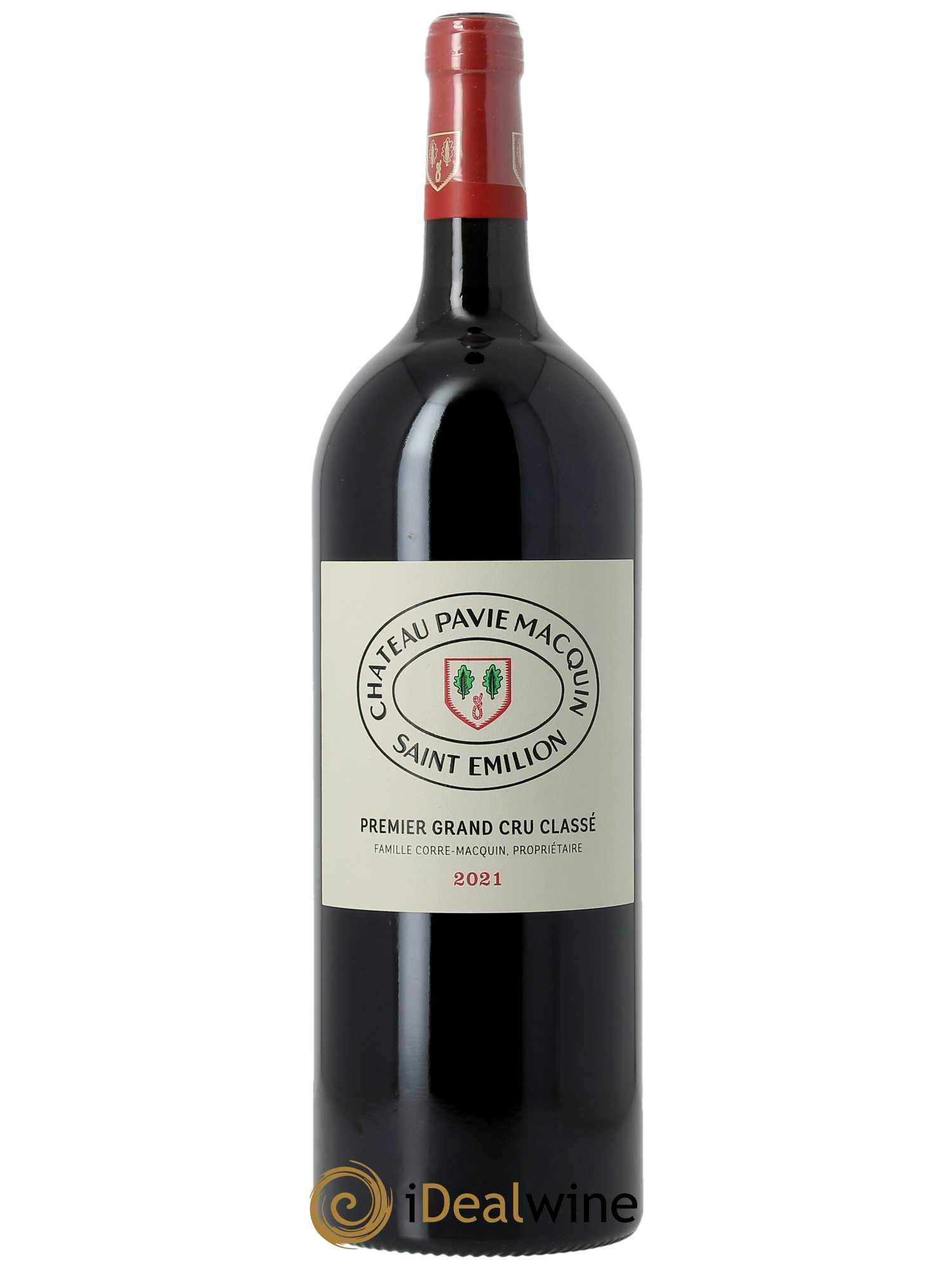 Château Pavie Macquin 1er Grand Cru Classé B (CBO à partir de 3 mg) 2021 - Lot de 1 Magnum