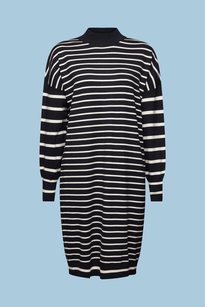 Strickkleid mit Stehkragen
