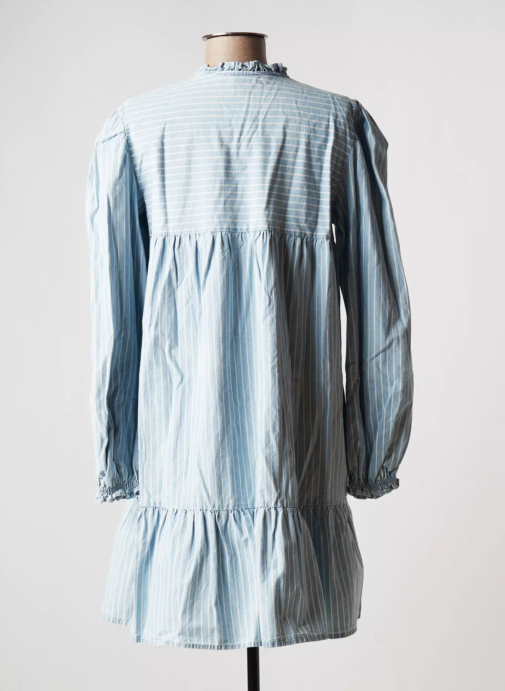 Edc Robes Courtes Femme couleur bleu